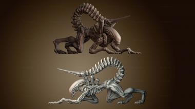 3D model Alien xenomorph (STL)