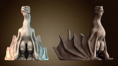 3D model Drogon from game of thrones (STL)