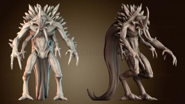 3D model Demon alien (STL)