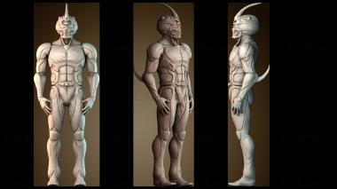3D model Mr guyver (STL)