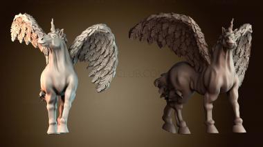 3D model Unicorn winged repaired (STL)