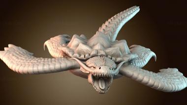 3D model Dragon Turtle (STL)