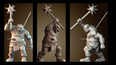 3D model Zombie Ogre (STL)