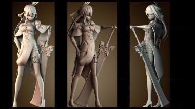 3D model Beidou genshin (STL)