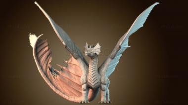 3D модель Латунный дракон (STL)