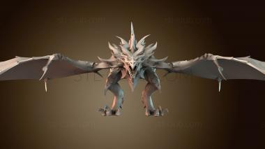 3D модель Dragon alduin (STL)