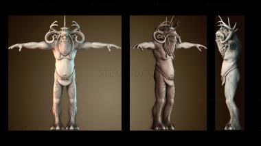 3D мадэль Монстр (STL)