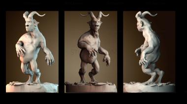 3D model Ghoul Man (STL)