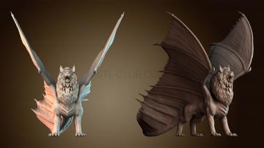 3D мадэль Самец львинодракона (STL)