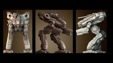 3D model Mecha Robot Design (STL)