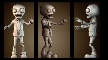 3D модель Зомби (STL)