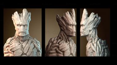 3D model Groot - superman (STL)