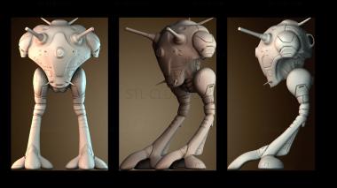 3D model Zentraedi Battle Pod - robot (STL)