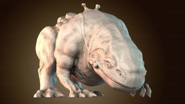 3D model Reptiles in movies (STL)