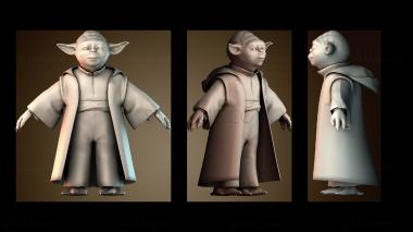 3D model Yoda - Star Wars (STL)
