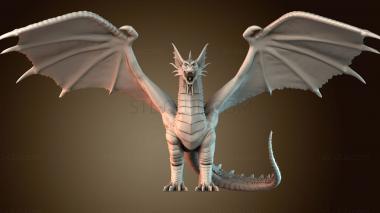 3D model The tyrant dragon (STL)