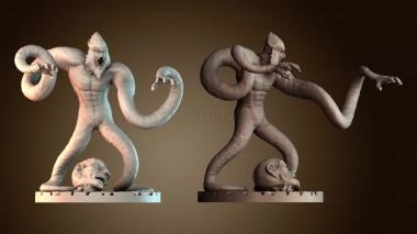 3D model Monkey flexes (STL)