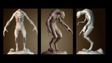 3D model Vortigaunt (STL)