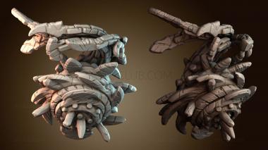 3D model Spiral octopus robot (STL)