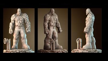 3D model Stone man - Fantastic Four (STL)