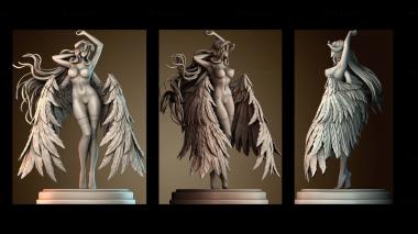 3D model Dark Angel (STL)