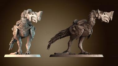 3D model Terror Bird Saddle (STL)