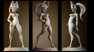 3D мадэль Мидна — вымышленный персонаж в Nintendo. (STL)