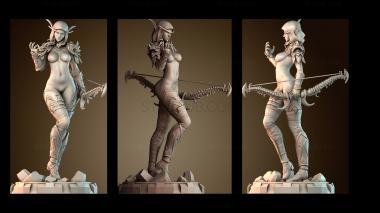 3D model Sylvanas (STL)