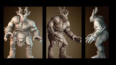 3D model Giant Ogre (STL)