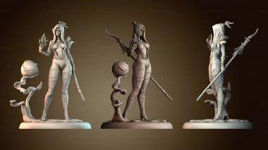 3D model Morrigan NSFW (STL)