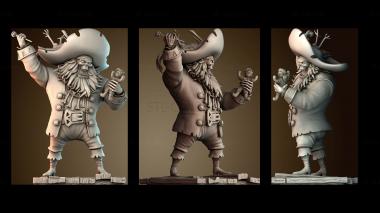 3D model Lechuck Monkey Island (STL)