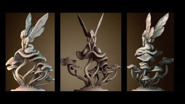 3D model The Fairy Princess of the Forest Statue (STL)
