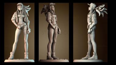 3D model KDA Akali (STL)