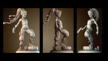 3D мадэль Молли панк (STL)