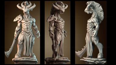 3D model Tikbalan (STL)