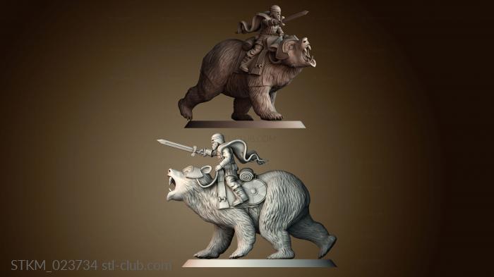 Статуэтки герои, монстры и демоны The Beastrider Wars