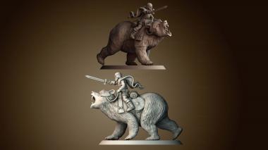 3D model The Beastrider Wars (STL)