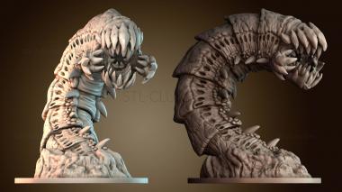 3D model Purple Worm (STL)