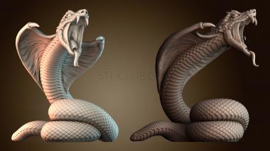3D model Giant Snake (STL)