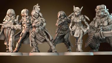 3D model MGA Vasilisa Gvardiya unit starter set Set (STL)