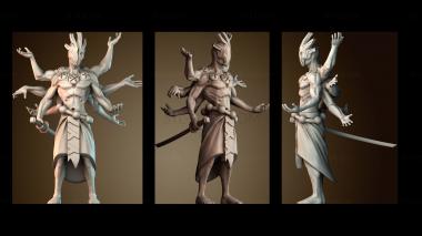 3D model The Summoner (STL)