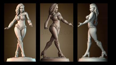 3D мадэль Ядовитый плющ Женщины (STL)