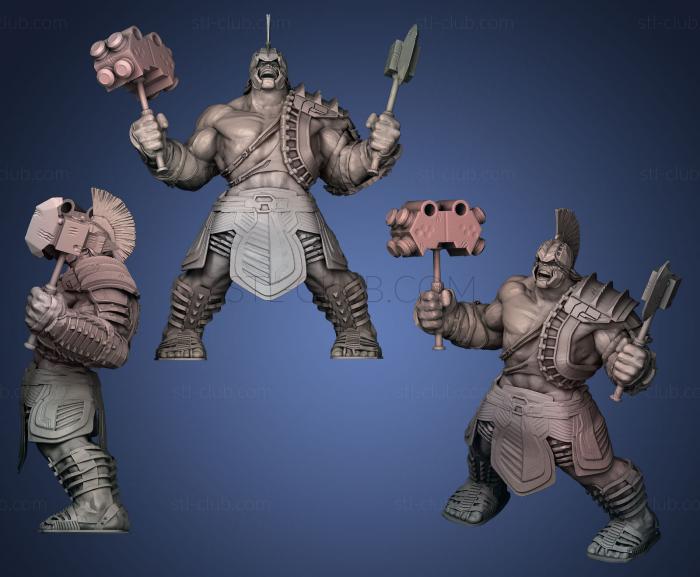 3D model HULK RAGNAROK Inspirited model (STL)