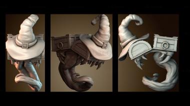 3D мадэль Mimic — Зубастый сундук на Хэллоуин (STL)