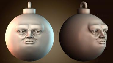 3D model Facial Ornament Design (STL)