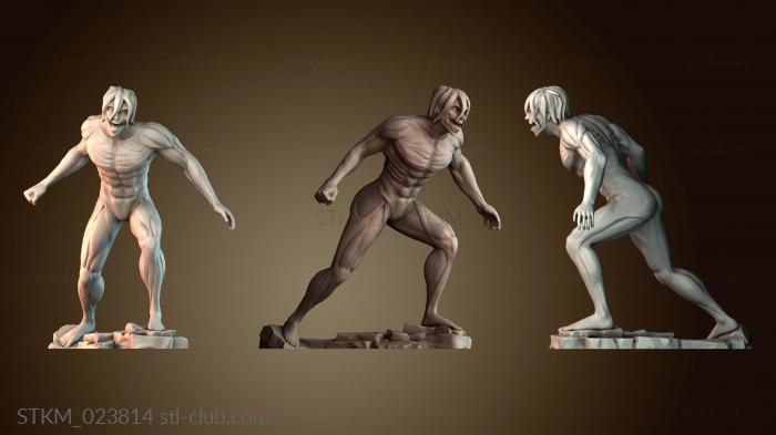 Статуэтки герои, монстры и демоны Eren - Attack on Titan