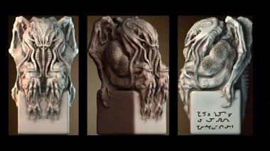 3D model Cthulhu Idol (STL)