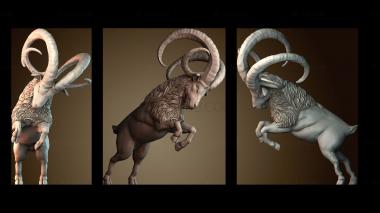 3D модель Гигантский козел (STL)