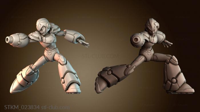 Статуэтки герои, монстры и демоны Megaman