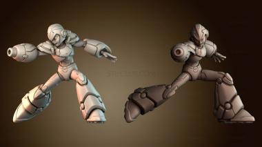 3D model Megaman (STL)